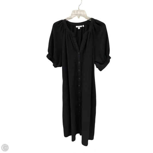 Dress Casual Maxi By Chicos In Black, Size: Xl