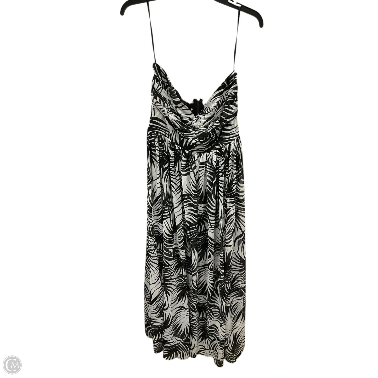 Dress Casual Maxi By White House Black Market In Black & White, Size: Xl