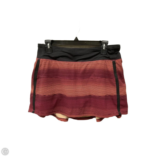 Athletic Skort By Lululemon In Multi-colored, Size: M
