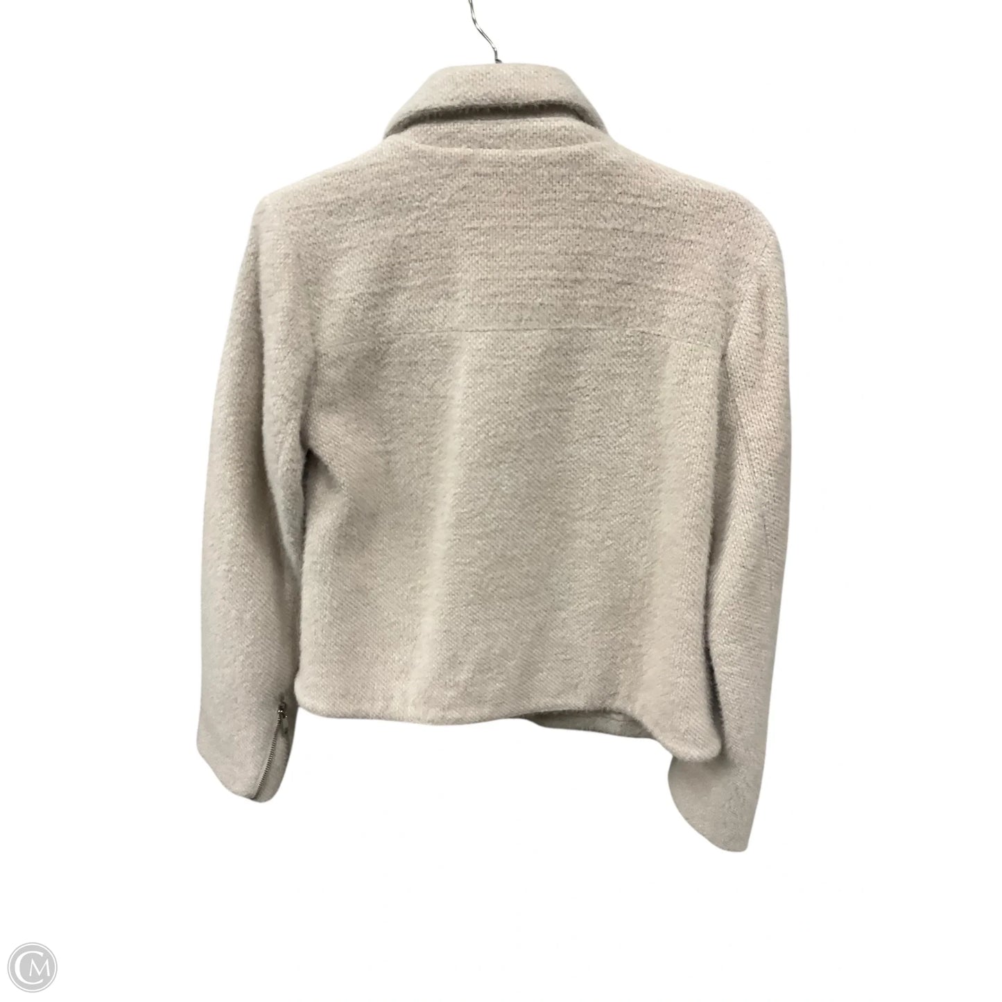 Jacket Moto By Greylin In Cream, Size: S