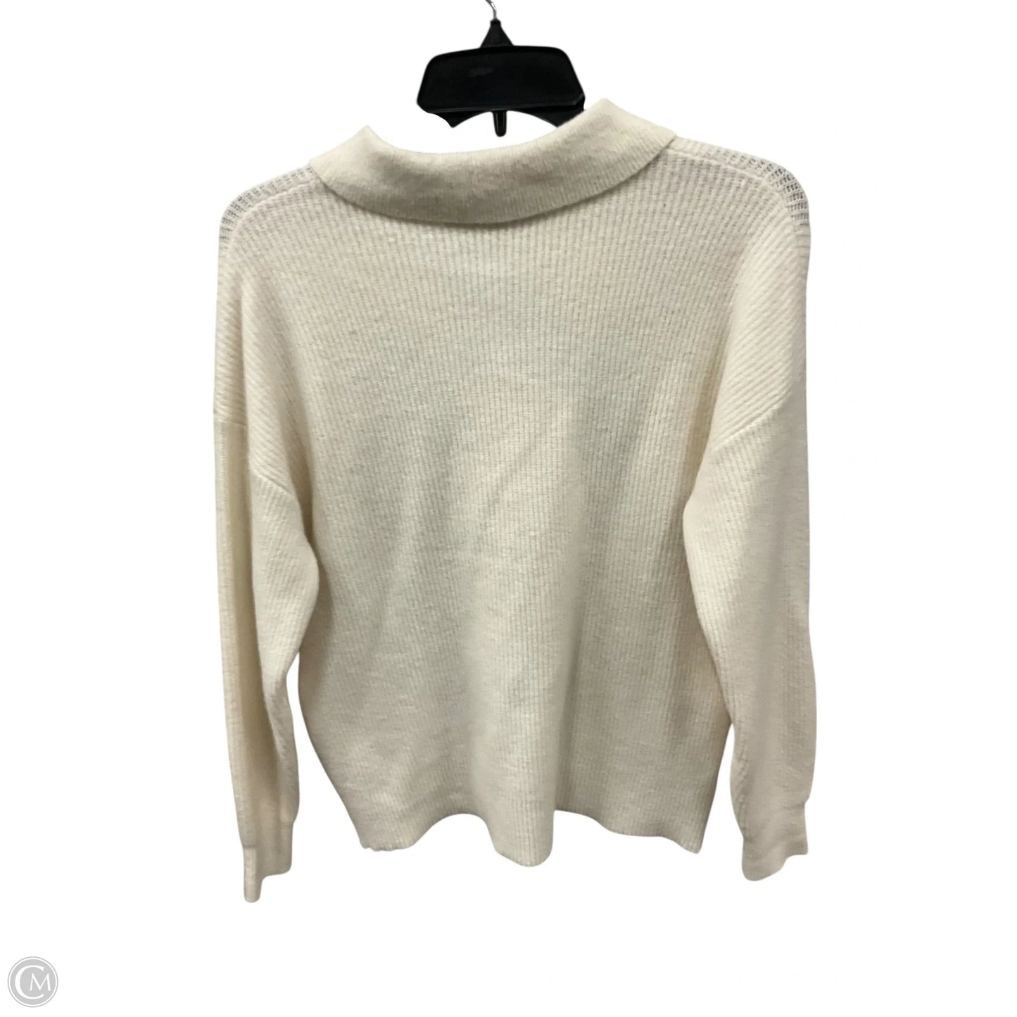 Sweater By Loft In Cream, Size: S