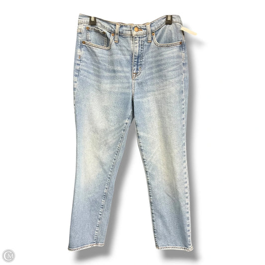 Jeans Straight By J. Crew In Blue Denim, Size: 8