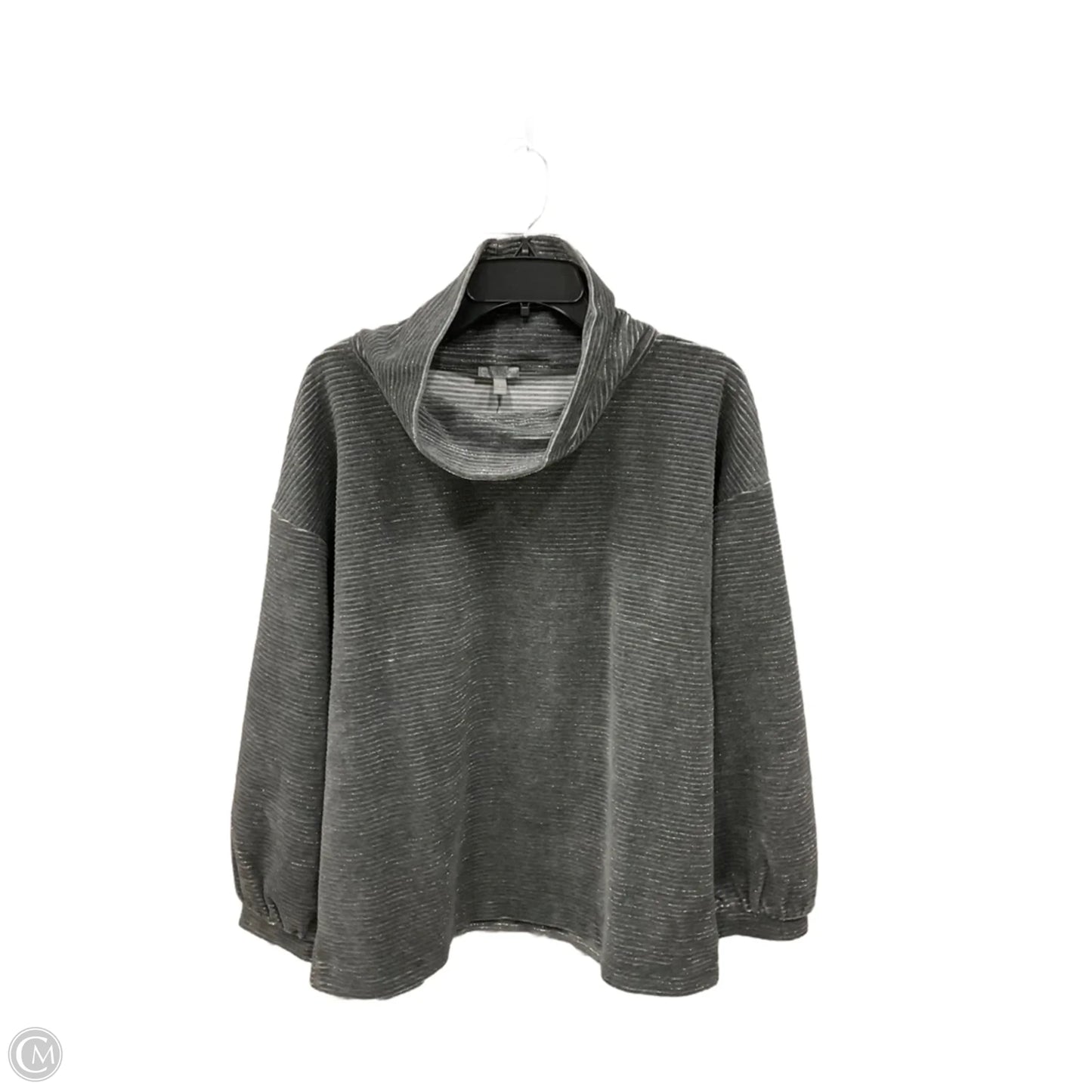 Sweater By Talbots In Grey, Size: L