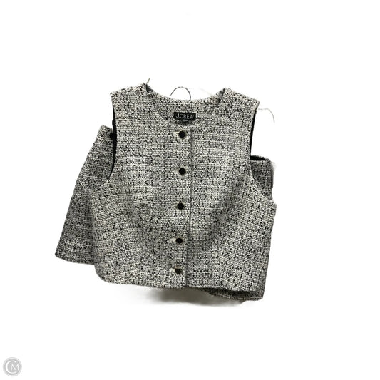 Top 2pc Sleeveless By J. Crew In Black & White, Size: M