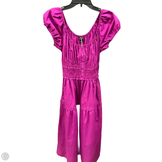 Dress Casual Maxi By J. Crew In Purple, Size: S