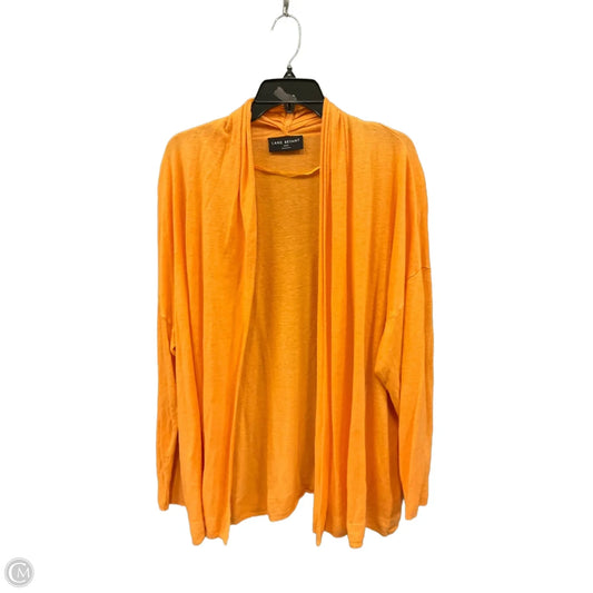 Cardigan By Lane Bryant In Orange, Size: 4x