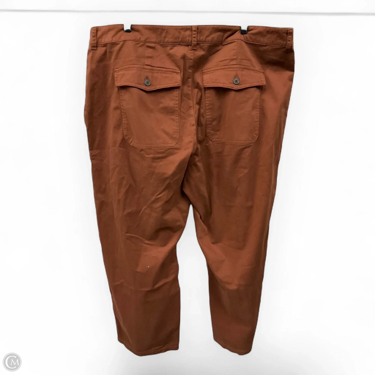 Pants Cropped By Universal Thread In Brown, Size: 20