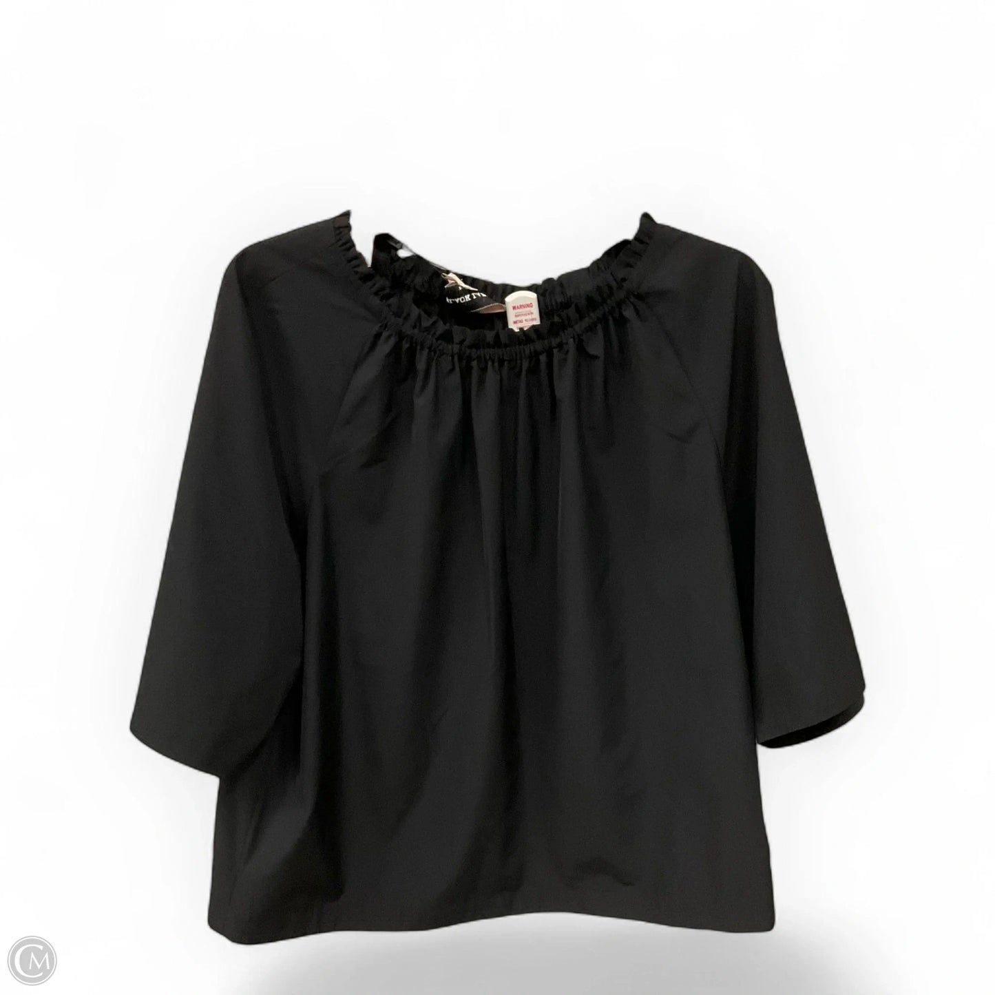 Top Long Sleeve Basic By Loft In Purple, Size: M