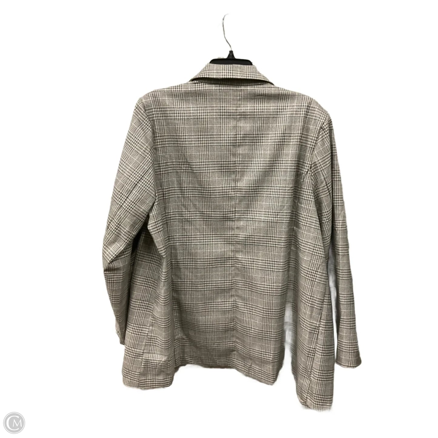 Blazer By Cato In Plaid Pattern, Size: 2x