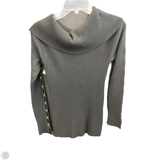 Top Long Sleeve Basic By White House Black Market In Black, Size: S