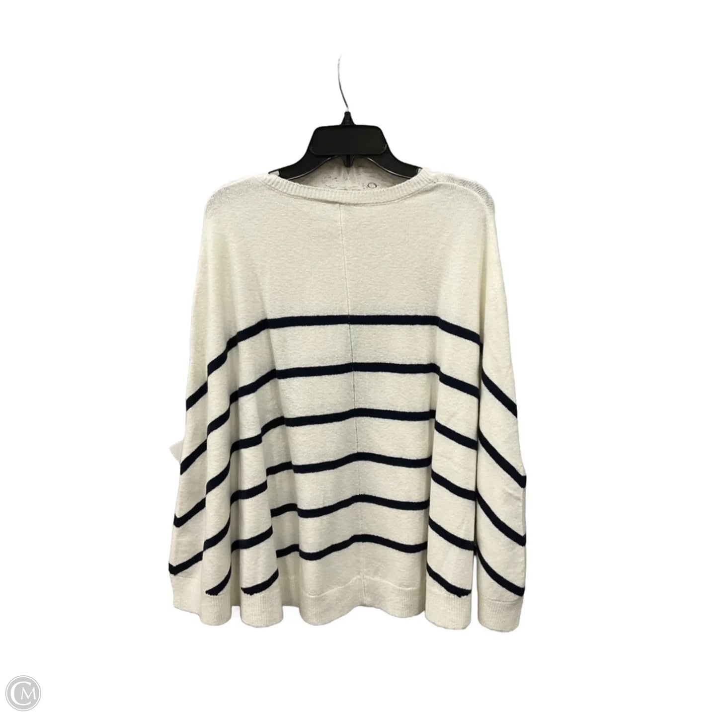 Poncho By J. Jill In Striped Pattern, Size: Osfm
