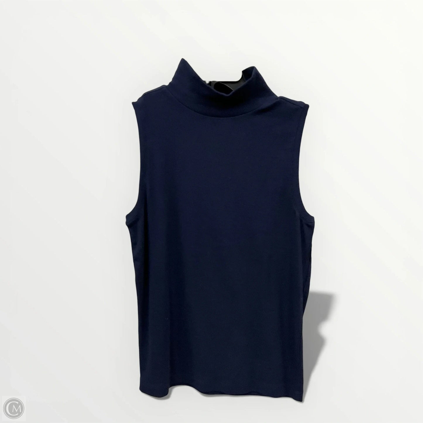 Top Sleeveless Basic By Loft In Navy, Size: L