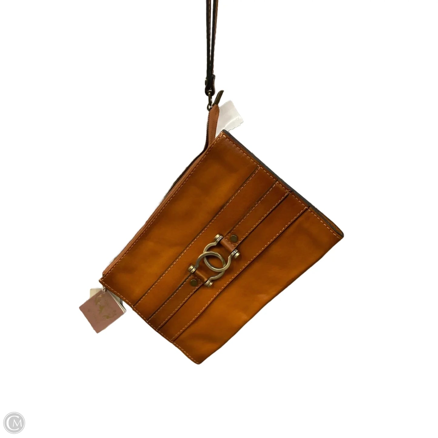 Clutch Leather By Cma, Size: Medium