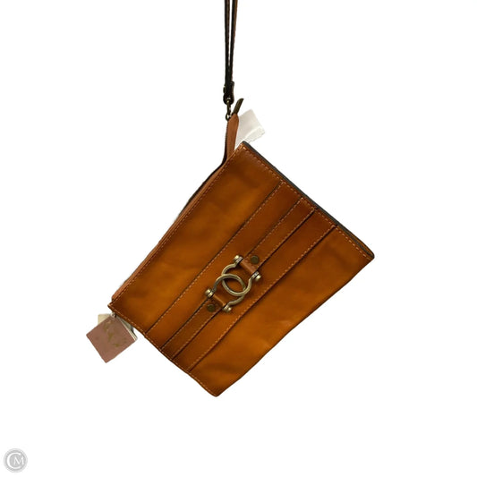 Clutch Leather By Cma, Size: Medium
