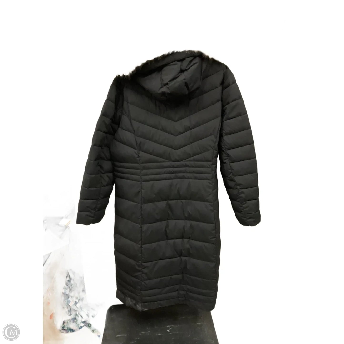 Coat Puffer & Quilted By Kate Landry In Black, Size: Xxl