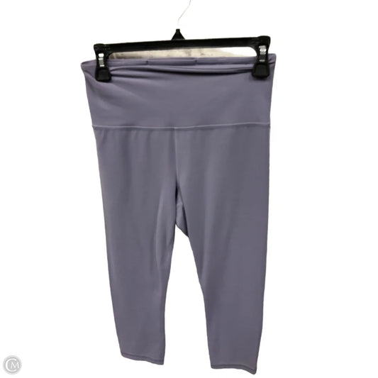Athletic Capris By Athleta In Purple, Size: S