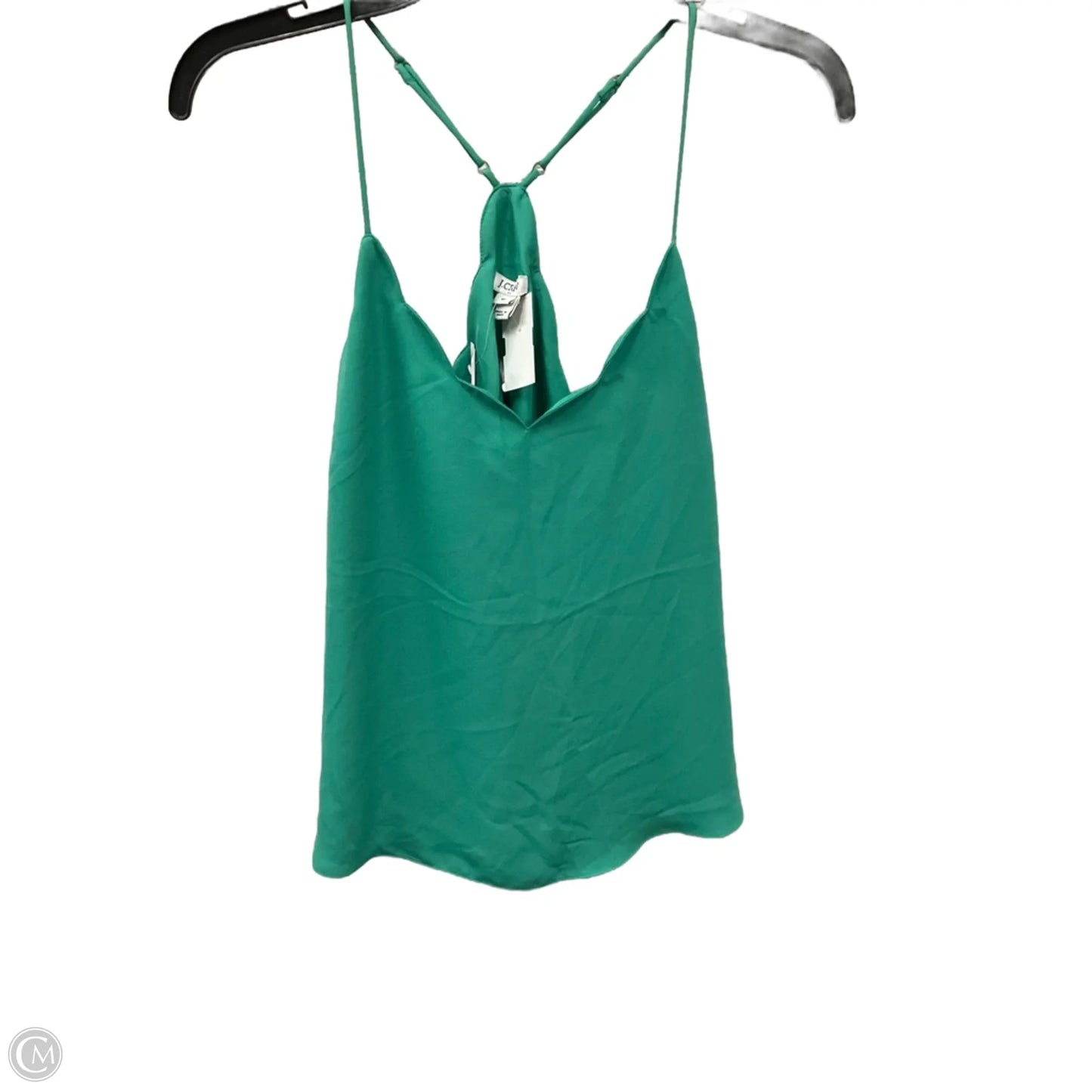 Top Sleeveless Basic By J. Crew In Green, Size: M