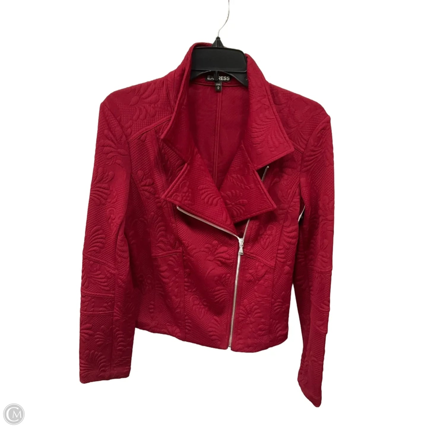 Jacket Moto By Express In Red, Size: M