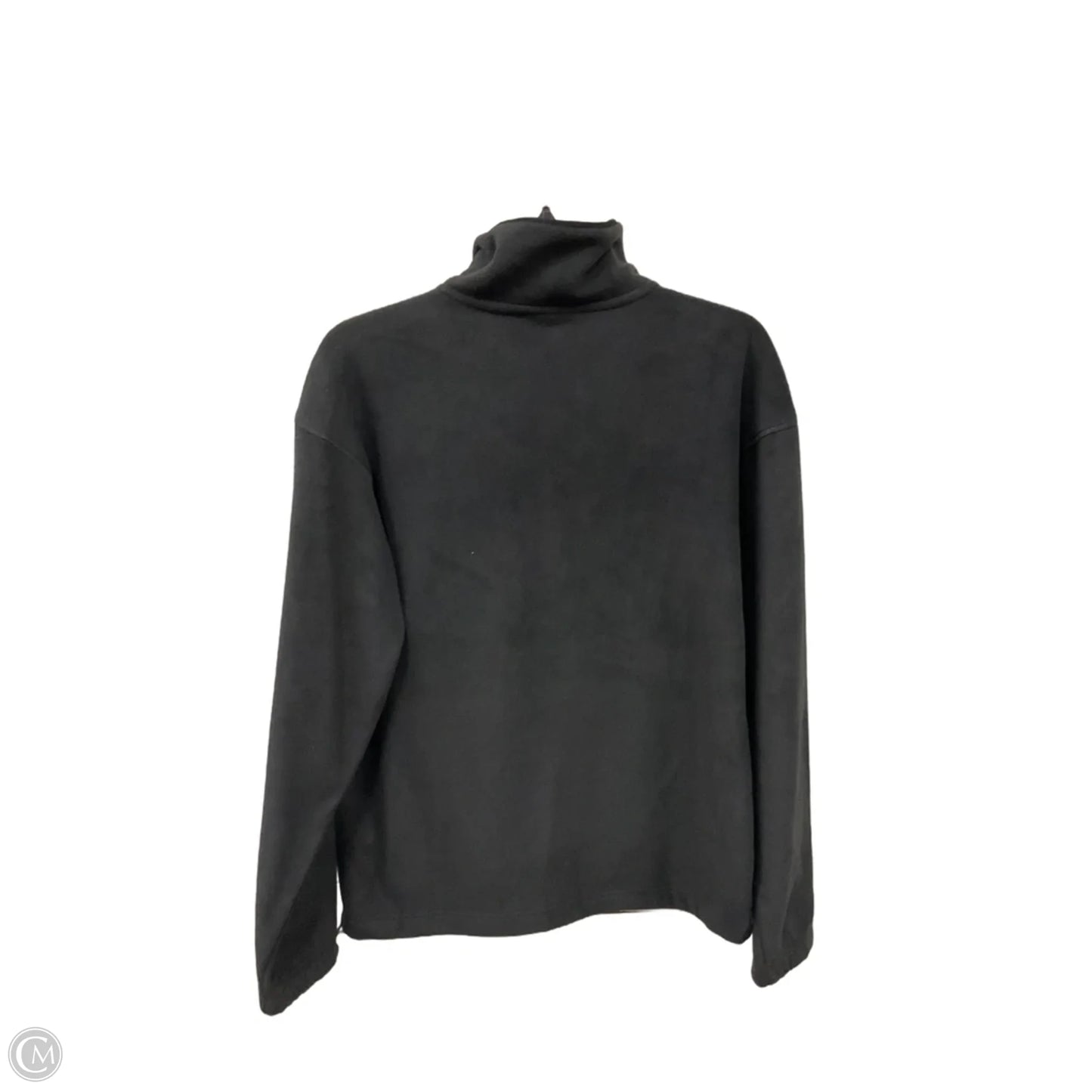 Athletic Top Long Sleeve Collar By H&m In Black, Size: Xs