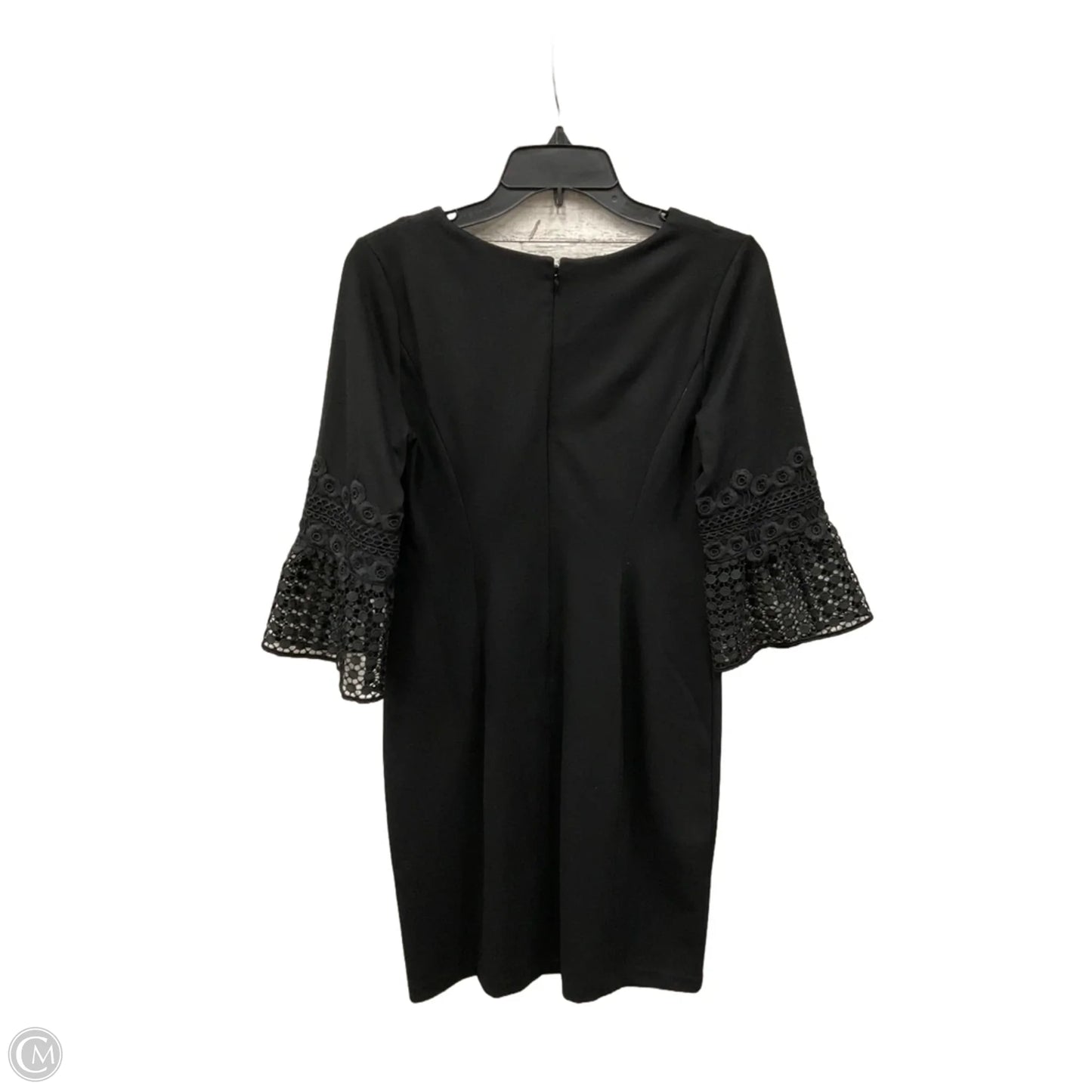 Dress Casual Midi By Talbots In Black, Size: Sp
