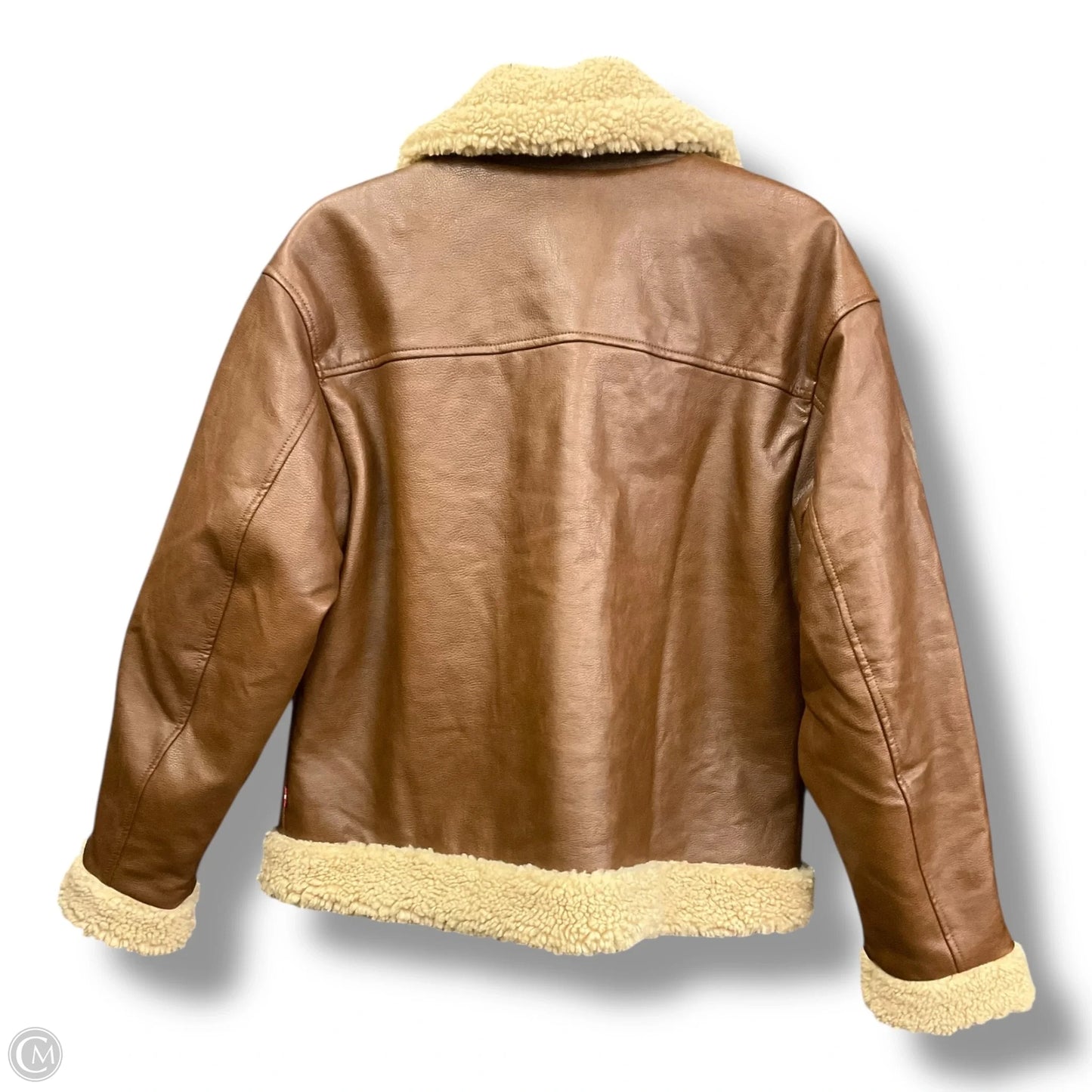 Jacket Other By Levis In Brown, Size: M