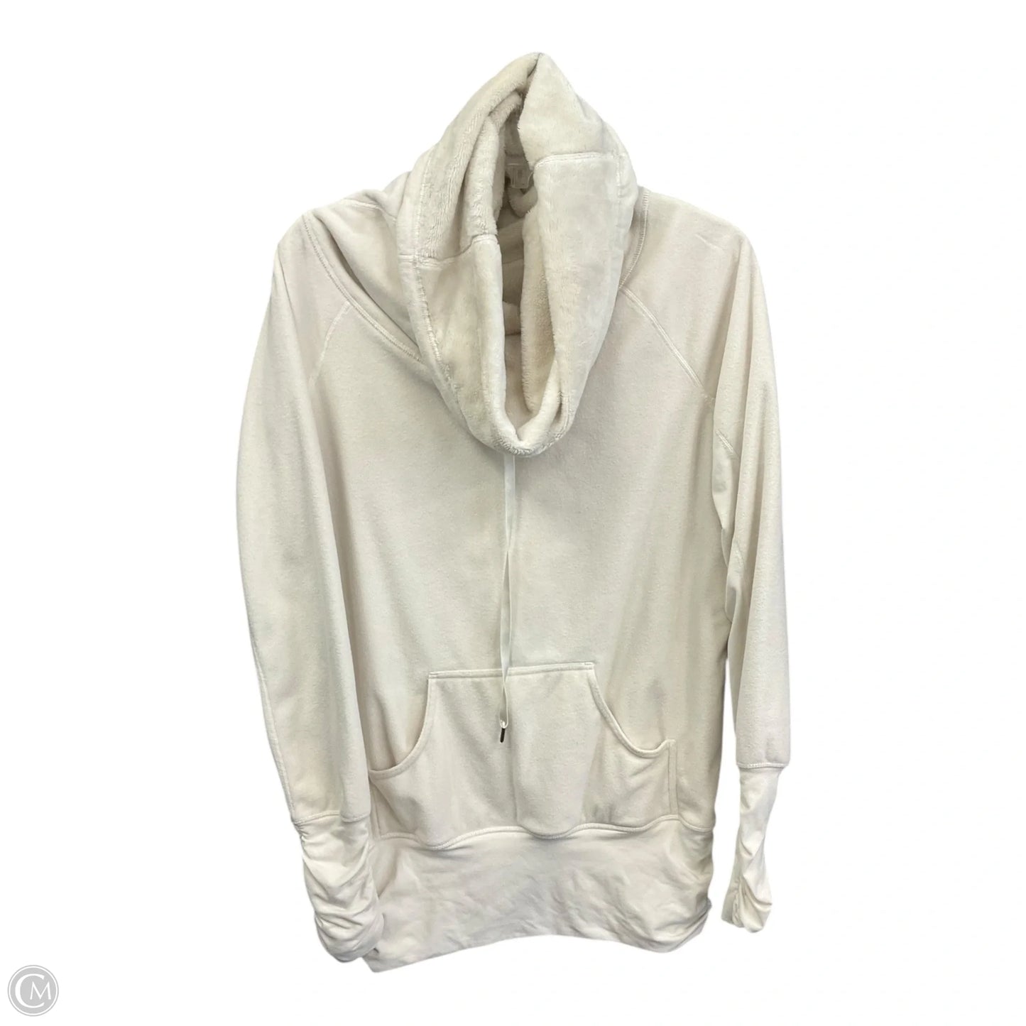 Tunic Long Sleeve By Lululemon In Cream, Size: M