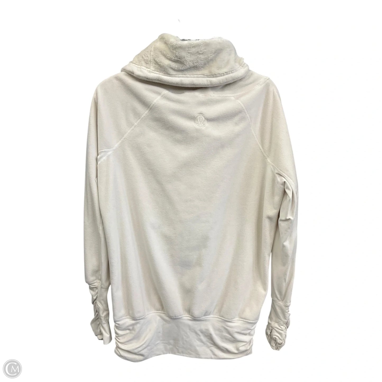 Tunic Long Sleeve By Lululemon In Cream, Size: M
