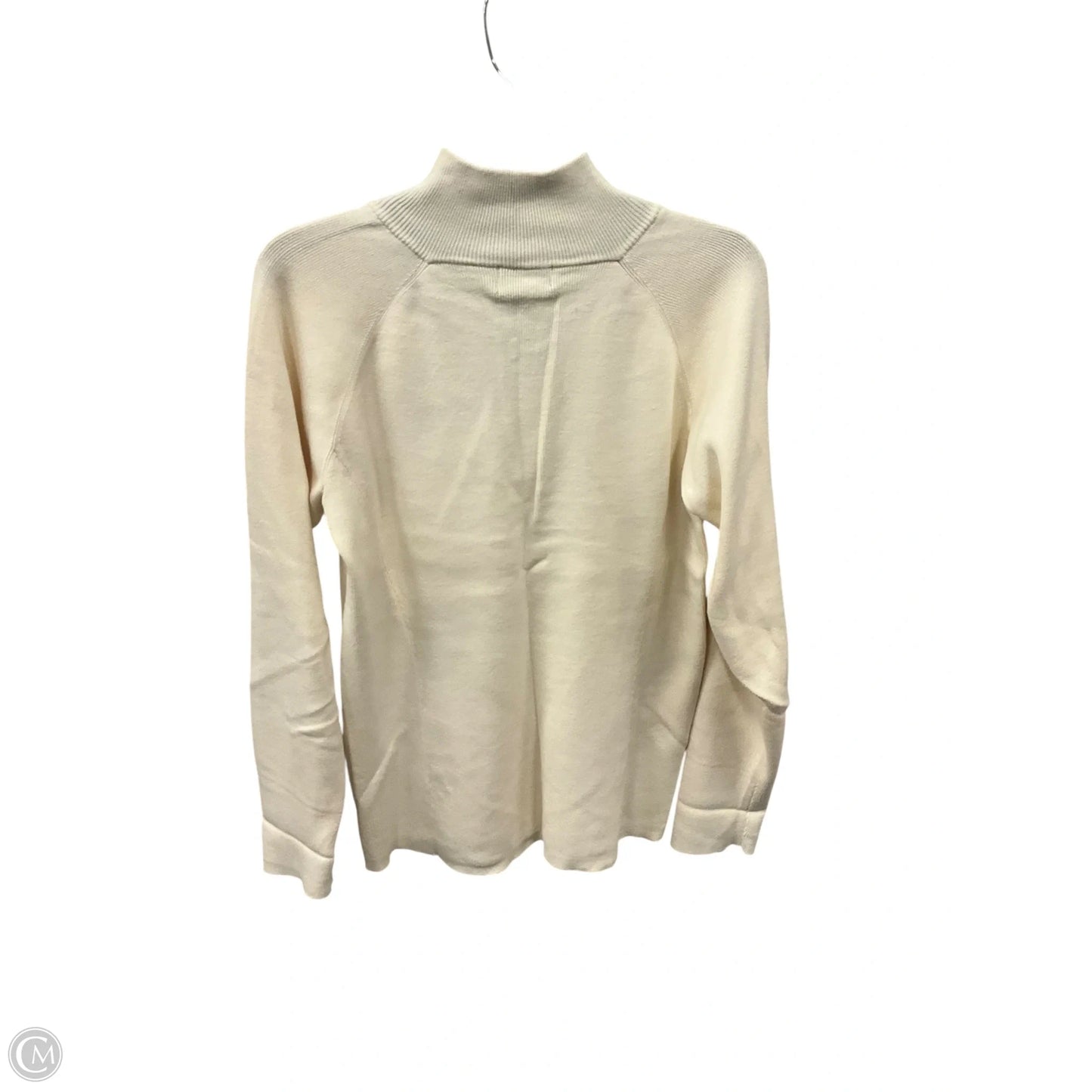 Top Long Sleeve By Polo Ralph Lauren In Cream, Size: Xl