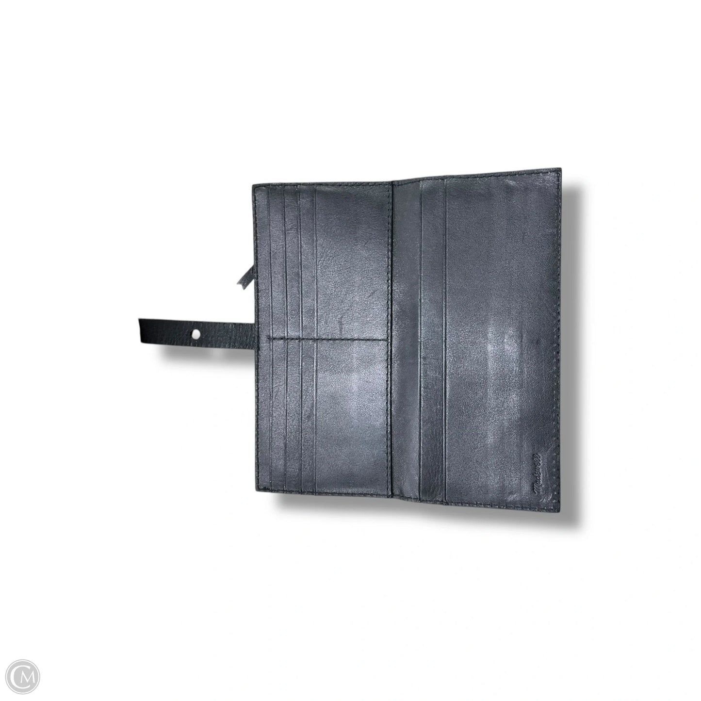 Wallet Leather By Madewell, Size: Medium