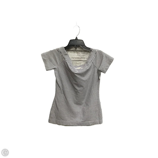 Top Short Sleeve By J. Crew In Striped Pattern, Size: M