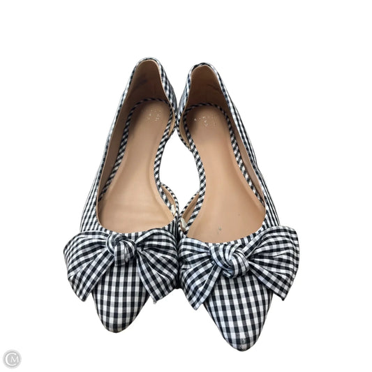 Shoes Flats By A New Day In Plaid Pattern, Size: 8.5