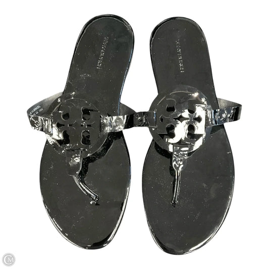 Sandals Designer By Tory Burch In Black, Size: 10