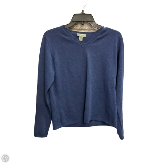 Sweater Cashmere By Geneva In Blue, Size: L