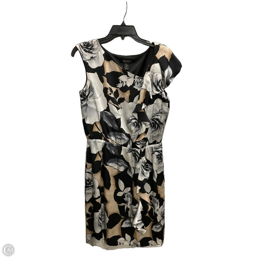 Dress Casual Short By White House Black Market In Floral Print, Size: S