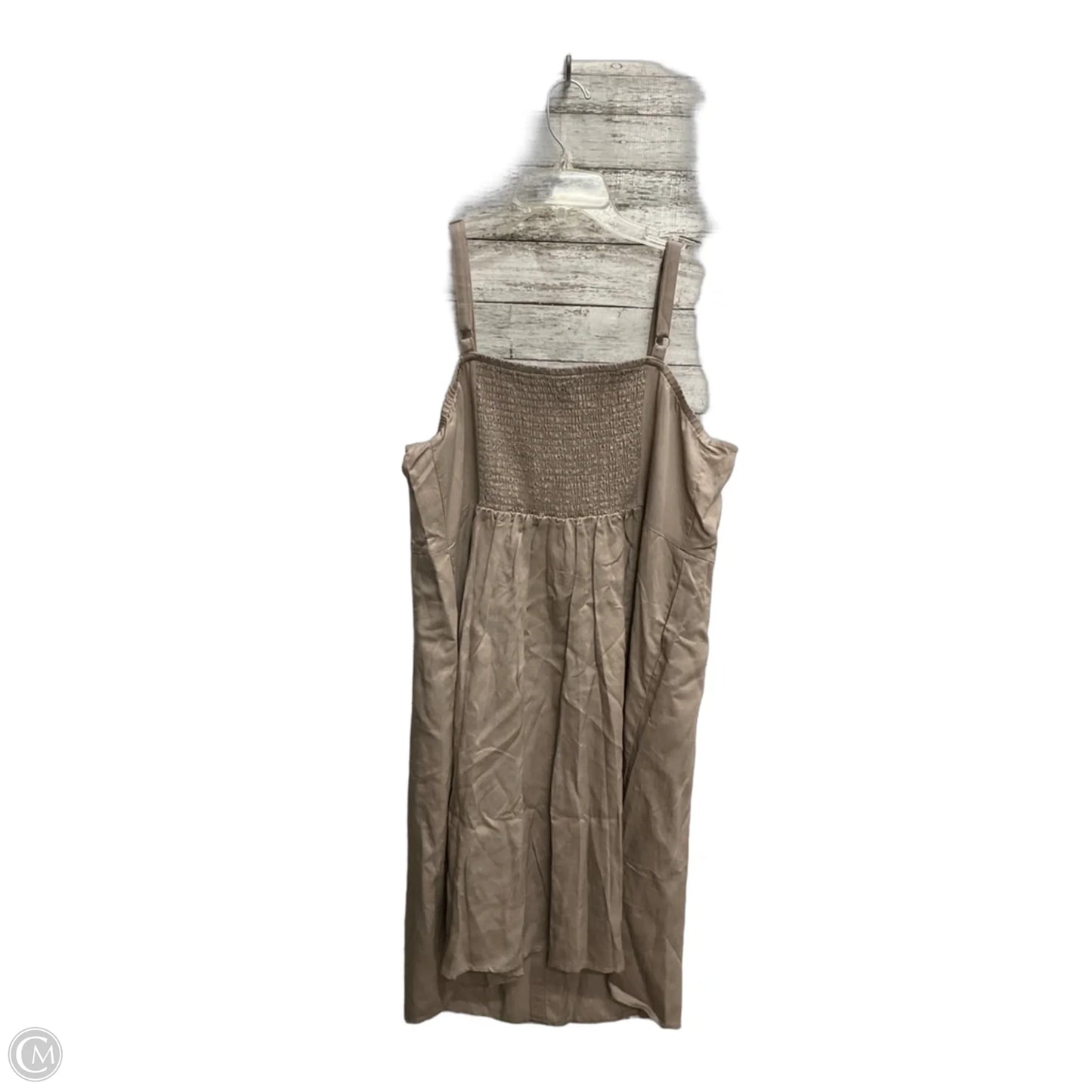 Dress Casual Midi By Torrid In Brown, Size: 1x