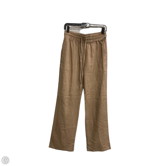 Pants Linen By Clothes Mentor In Brown, Size: 8