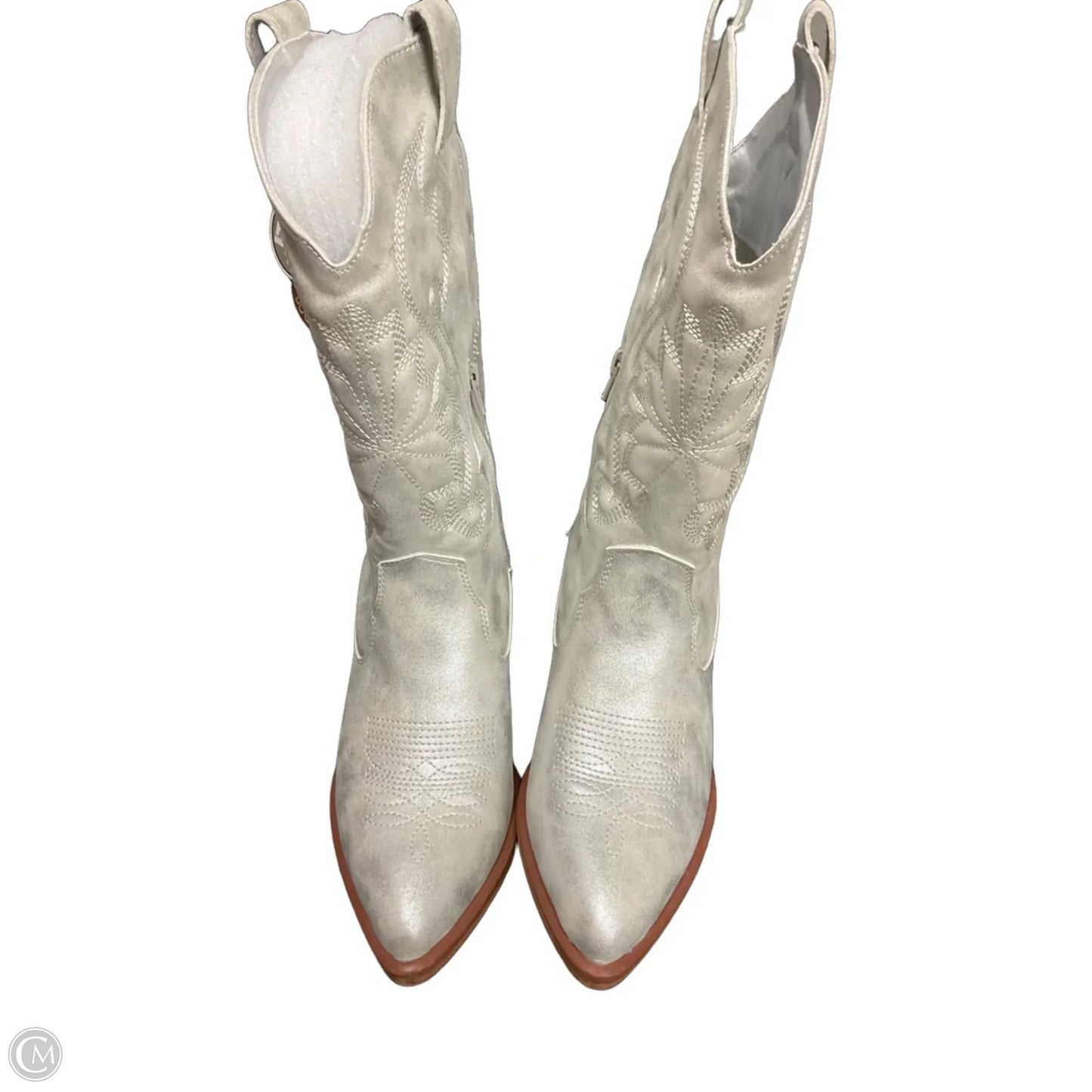 Boots Western By Mia In Silver, Size: 8.5
