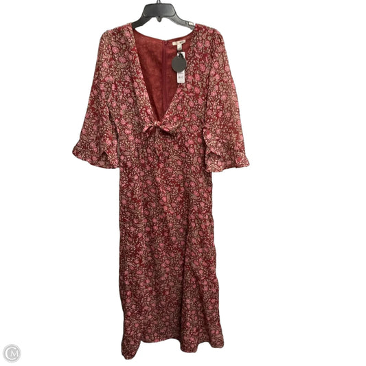 Dress Casual Maxi By Clothes Mentor In Red, Size: L