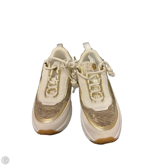 Shoes Designer By Kurt Geiger In Gold, Size: 6.5