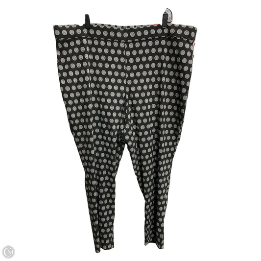 Pants Dress By Rafaella In Black & White, Size: 24