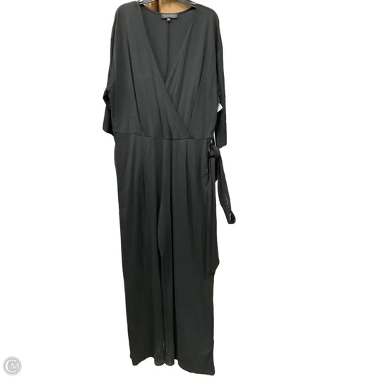 Jumpsuit By Eloquii In Black, Size: 3x