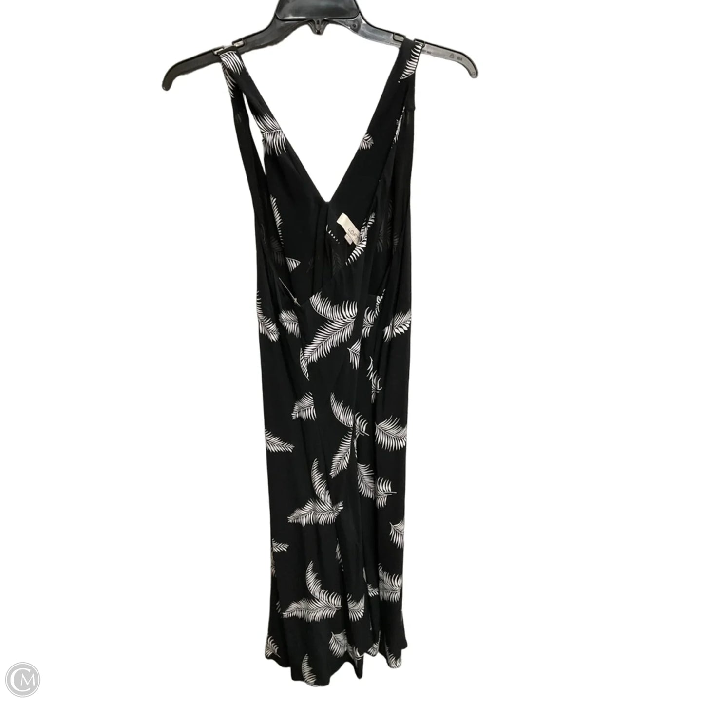 Dress Casual Short By Loft In Black & White, Size: Xl
