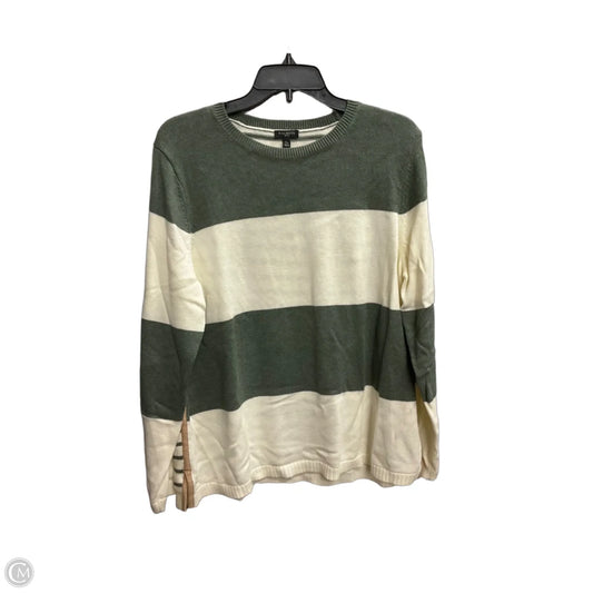 Top Long Sleeve By Talbots In Striped Pattern, Size: Xlp