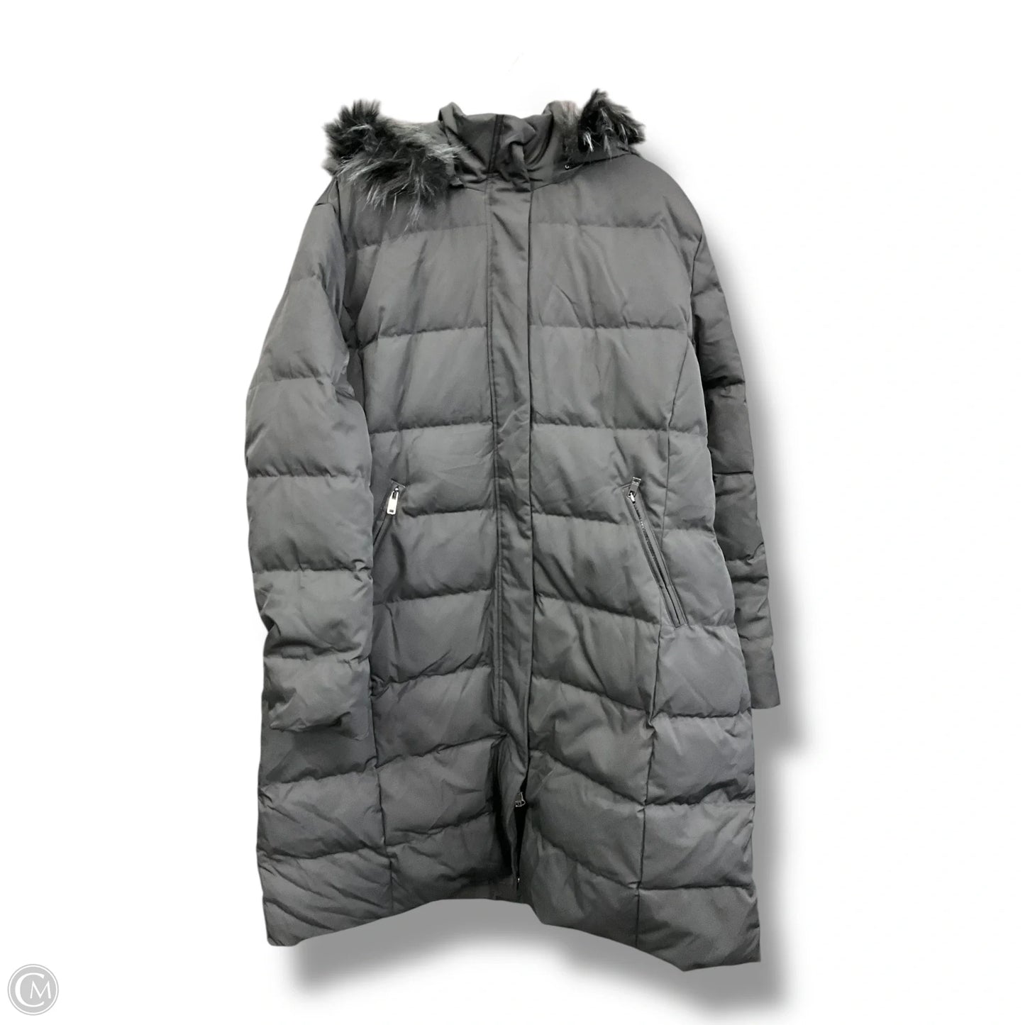 Coat Puffer & Quilted By Cma In Black, Size: 2x