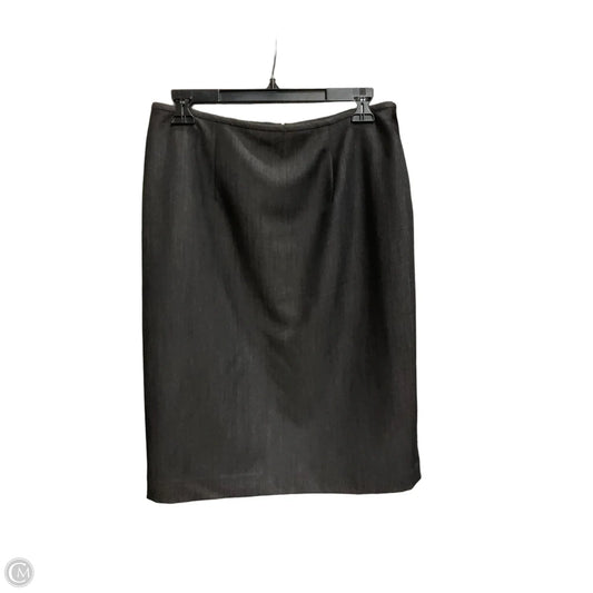 Skirt Midi By Calvin Klein In Black, Size: 6