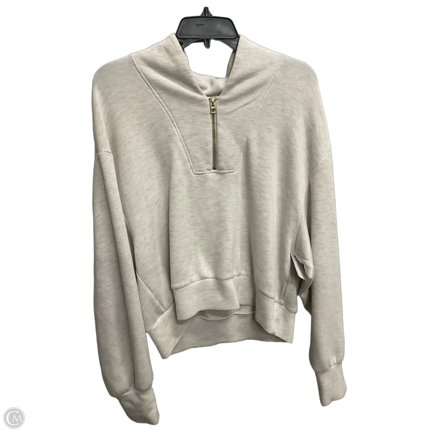 Top Long Sleeve By Varley In White, Size: M