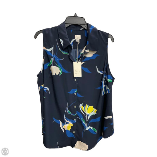 Top Sleeveless By A New Day In Multi-colored, Size: Xxl
