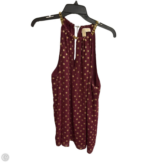 Top Sleeveless By Michael By Michael Kors In Multi-colored, Size: M