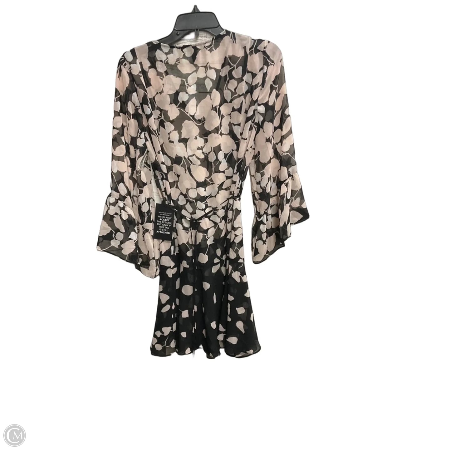 Dress Casual Midi By White House Black Market In Floral Print, Size: M