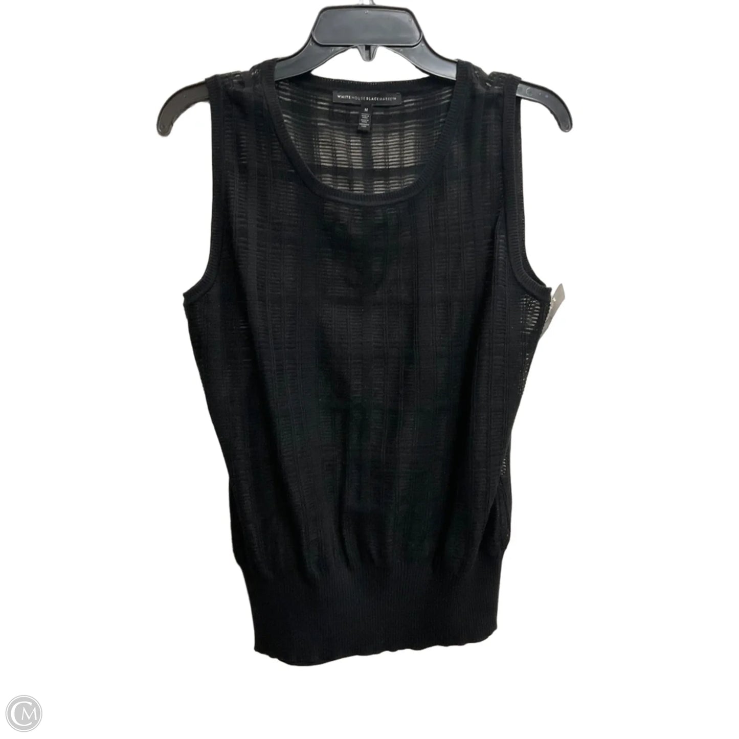 Top Sleeveless By White House Black Market In Black, Size: M